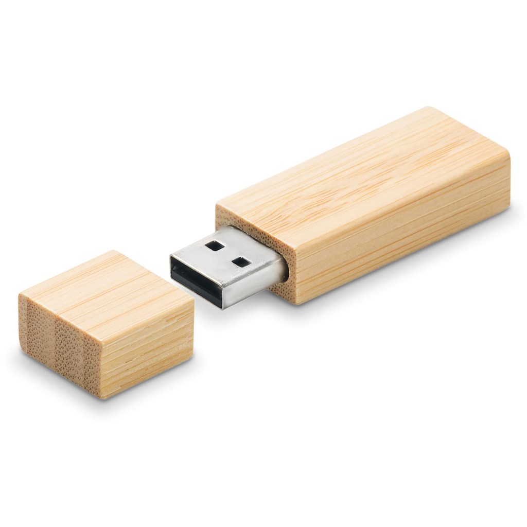 Okiyo Komorebi Bamboo Flash Drive - 16GB - Image 14