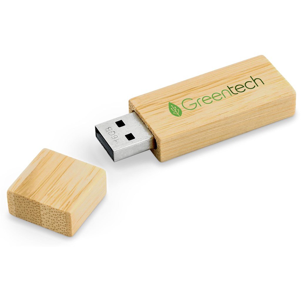 Okiyo Komorebi Bamboo Flash Drive - 16GB - Image 12