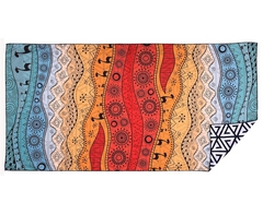 Smooth Custom Double-Sided Beach Towel - Medium